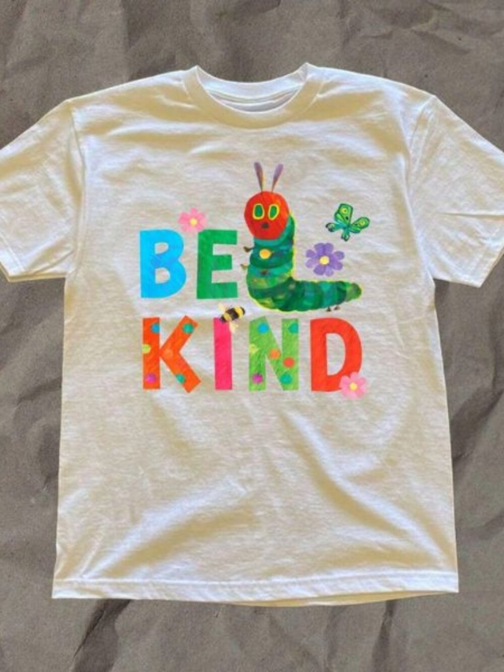 Be Kind Caterpillar Teacher Life Classroom Graphic T-Shirt